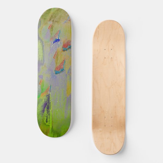 Ride Natuur met attitude III Persoonlijk Skateboard (Voorkant)