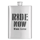 Ride nu het Werk later Flacon (Voorkant)