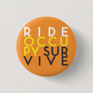 RIDE OCCUPY-OVERLEVING, knop Ronde Button 3,2 Cm
