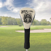 Ride- of Die-motorfietsen Golfheadcover