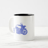 Ride of Die Tweekleurige Koffiemok (Voorkant links)