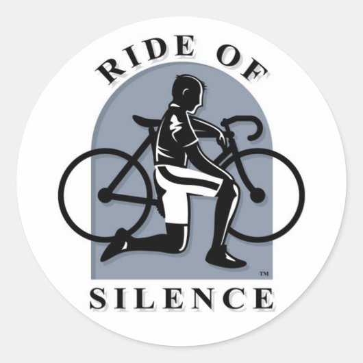 Ride of Silence Sticker (Voorkant)