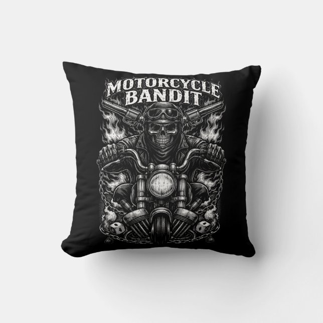 Ride of the Iron Bandit Kussen (Voorkant)
