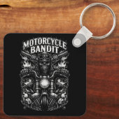 Ride of the Iron Bandit Sleutelhanger (Achterkant)