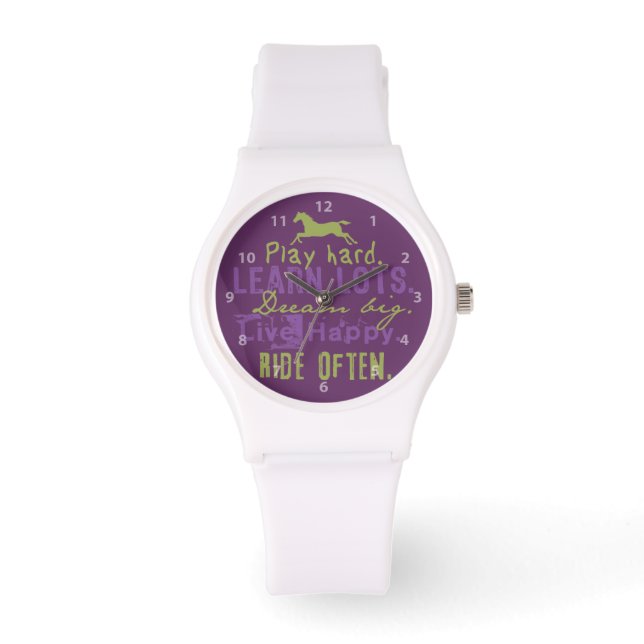 Ride Often Horloge (Voorkant)