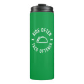 Ride Often Taco Oftener Thermosbeker (Voorkant)