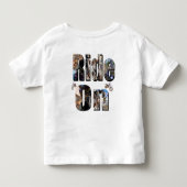 Ride On, Afbeelding Logo motorfiets Kinder Shirts (Achterkant)