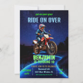 Ride on Over - Motorcross/Motorfiets Thema Verjaar Kaart (Voorkant)