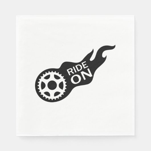Ride on servet (Voorkant)