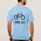 Ride On™ strandT-shirt T-shirt (Achterkant)