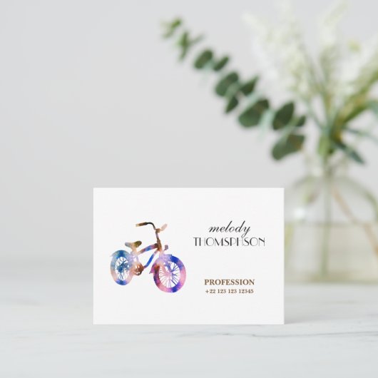 Ride On Visitekaartje (Staand voorkant)