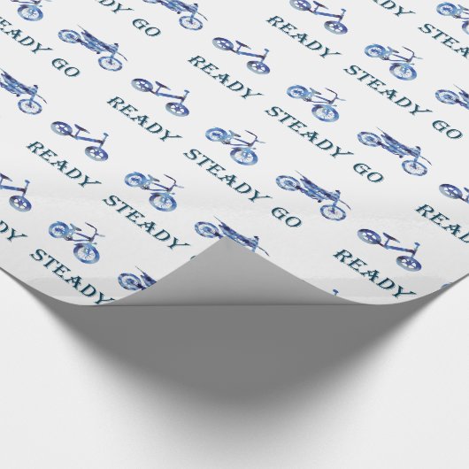 Ride op cadeaupapier (Hoek)