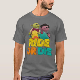 Ride or Die - Grappig Mona Nanalan met Matthew T-shirt