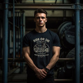 Ride or Die Motorfiets  T-shirt