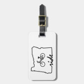 Ride Oregon (fietsen) Bagagelabel (Voorkant verticaal)