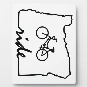 Ride Oregon (fietsen) Fotoplaat