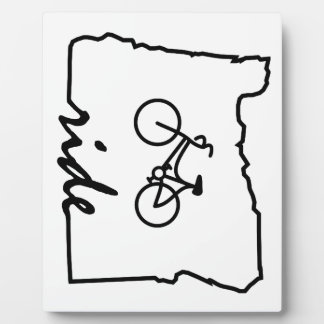 Ride Oregon (fietsen) Fotoplaat