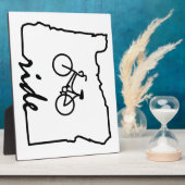 Ride Oregon (fietsen) Fotoplaat (Zijkant)