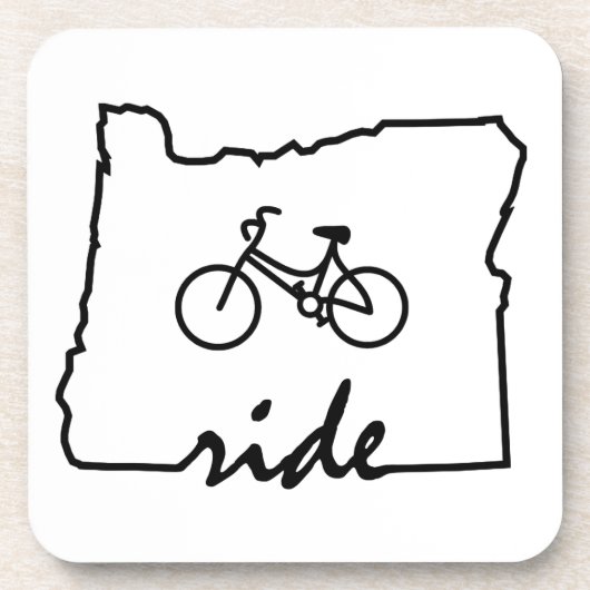 Ride Oregon (fietsen) Onderzetter (Voorkant)