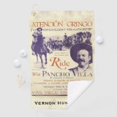 Ride 🎖️ Pancho Villa  Mexicaans Golfhanddoek (Insitu)