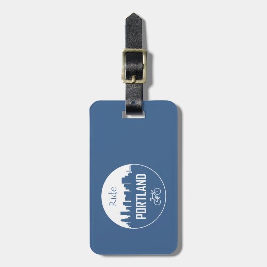 Ride Portland Bagagelabel (Voorkant verticaal)