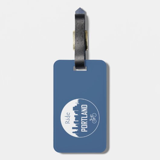 Ride Portland Bagagelabel (Achterkant verticaal)