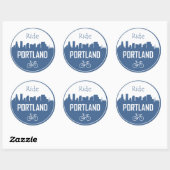 Ride Portland Ronde Sticker (Vel)