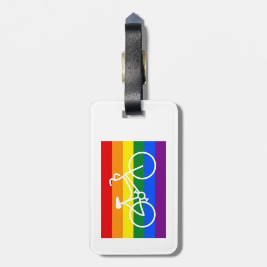 Ride Pride Cycling Bagagelabel (Achterkant verticaal)