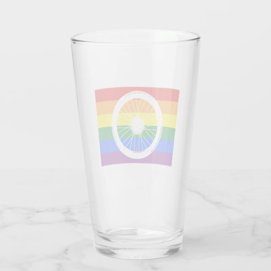Ride Pride Cycling Wheel Glas (Achterkant)