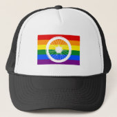 Ride Pride Cycling Wheel Trucker Pet (Voorkant)