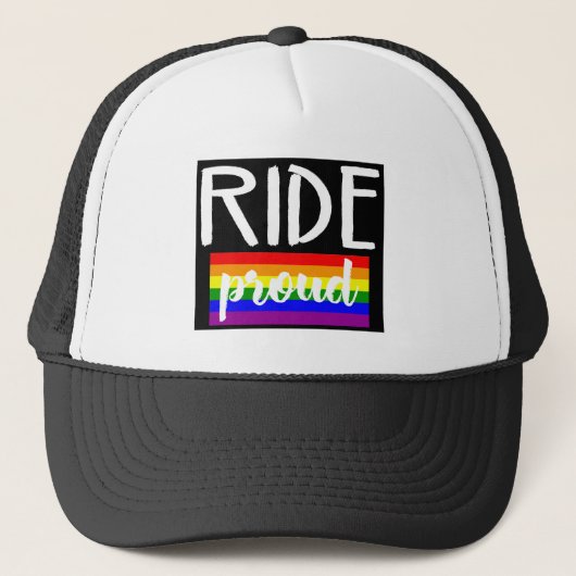Ride Proud Cycling Trucker Pet (Voorkant)