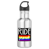 Ride Proud Cycling Waterfles (Voorkant)