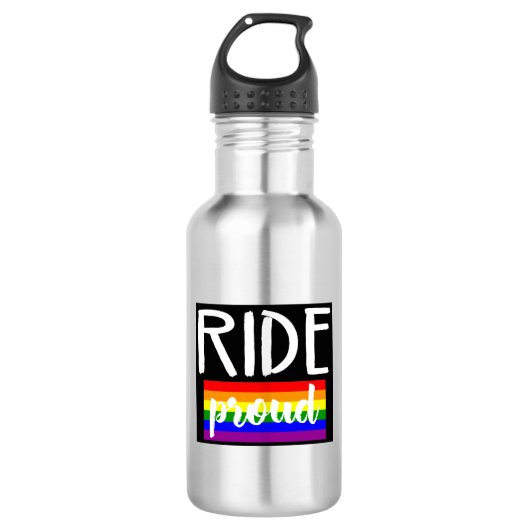 Ride Proud Cycling Waterfles (Voorkant)