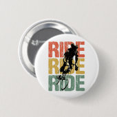 Ride Ride fietsenrol Ronde Button 5,7 Cm (Voorkant /achterkant)