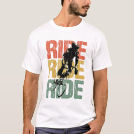 Ride Ride fietsenrol T-shirt