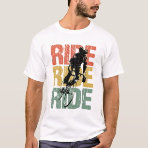 Ride Ride fietsenrol T-shirt