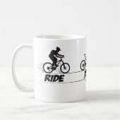 Ride Rinse Herhaal Mok (Links)