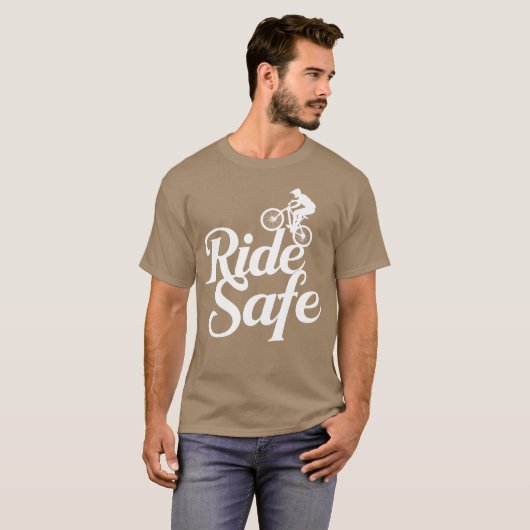 RIDE SAFE friend T-shirt (Voorkant volledig)