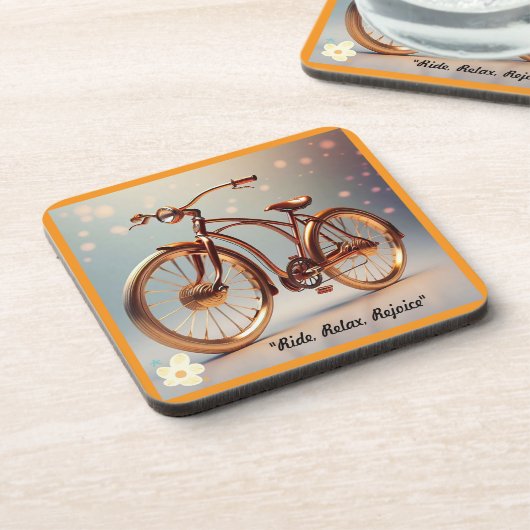 "Ride Serene" Bier Onderzetter (Linkerzijde)