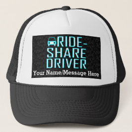 Ride Share Driver Rideshare Driving Gepersonalisee Trucker Pet