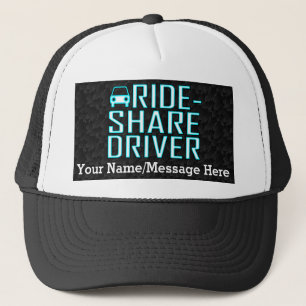 Ride Share Driver Rideshare Driving Gepersonalisee Trucker Pet