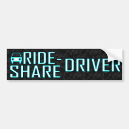 Ride Share Rijden Uber Driver Rideshare Decal Bumpersticker