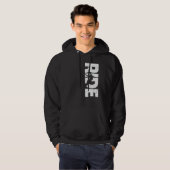 RIDE Snowboard Lover Snowboarder Winter Sports Hoodie (Voorkant volledig)