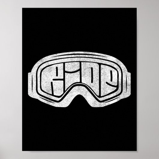 Ride Snowboard - noodlijdend Poster (Voorkant)