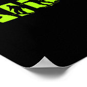 Ride Snowboard Shock Green Snowboard Green Ride Sn Poster (Hoek)