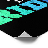 Ride Snowboard Snowboarder Snowboarding Boys Kinde Poster (Hoek)
