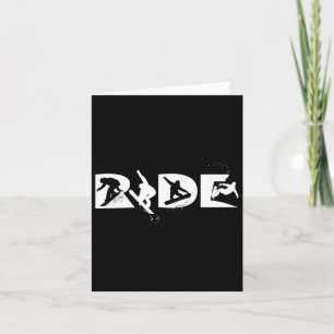 Ride Snowboarden Grappig Snowboard Snowboarder Gif Kaart