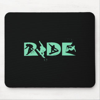 Ride Snowboarden Grappig Snowboard Snowboarder Gif Muismat