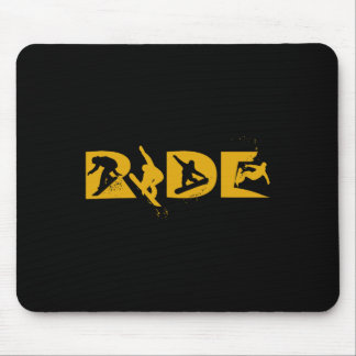 Ride Snowboarden Grappig Snowboard Snowboarder Gif Muismat