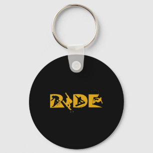 Ride Snowboarden Grappig Snowboard Snowboarder Gif Sleutelhanger